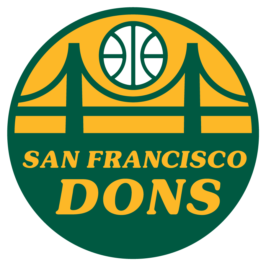 San Francisco Dons 1974-1997 Alternate Logo diy DTF decal sticker